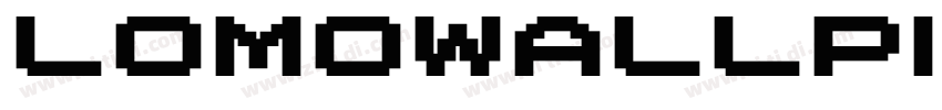 LomoWallPixel LT Std字体转换